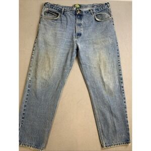 Cabela's Jeans Men's Size 46x32 Relaxed Fit Blue Denim Pants Workwear